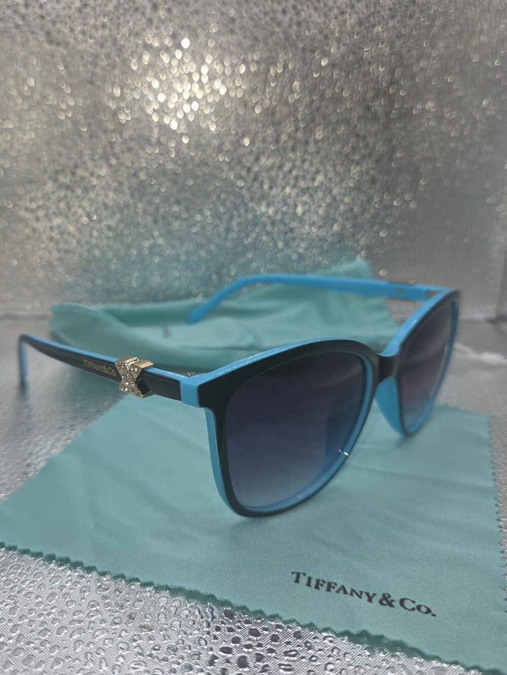 Tiffany & Co. Turquoise Cat-Eye Sunglasses